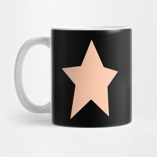 Star 4 Peach Fuzz Pantone Color of the Year 2024 Mug